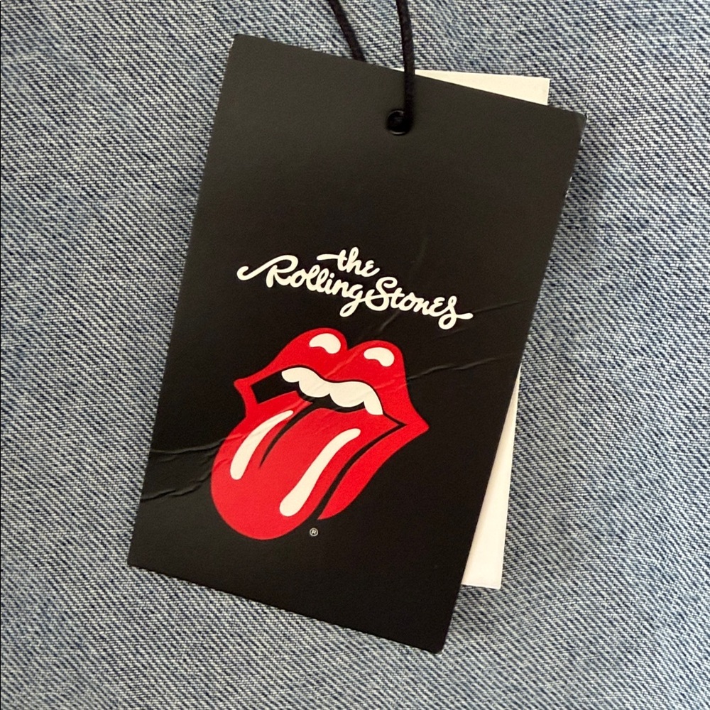 NWT The Rolling Stones Denim Jacket - Picture 4 of 6